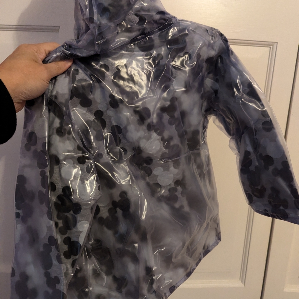 Disney Mickey Mouse Vinyl Rainjacket NWT - Picture 8 of 9